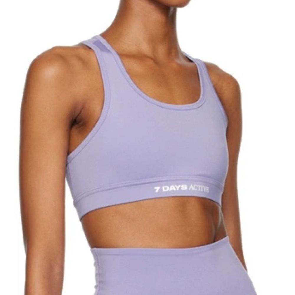Lavender Sports Bra